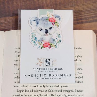 Australian Koala Magnetic Bookmark