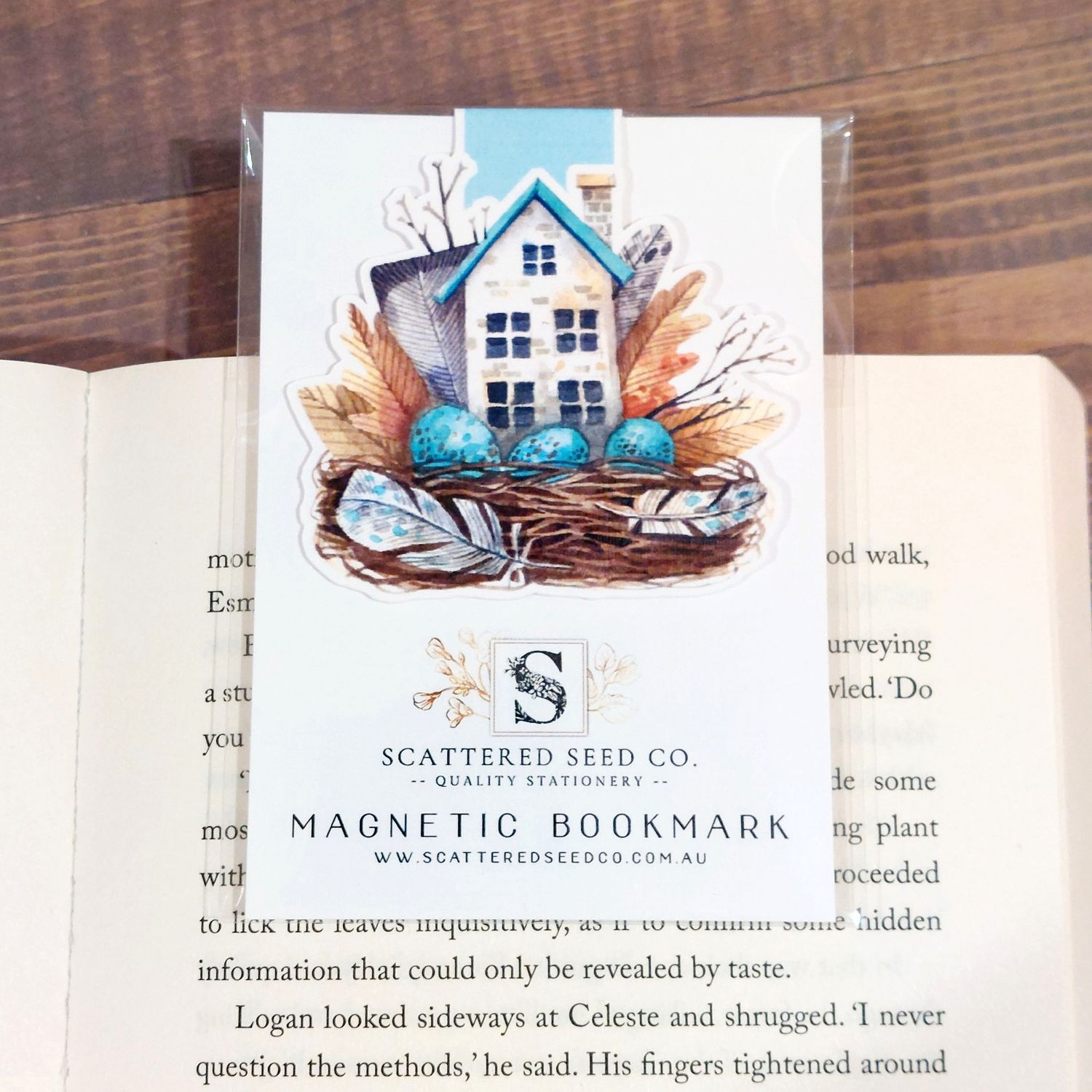 Nest House Magnetic Bookmark
