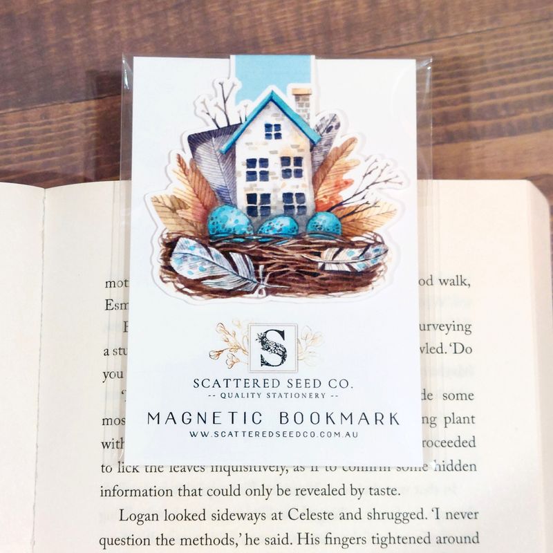 Nest House Magnetic Bookmark