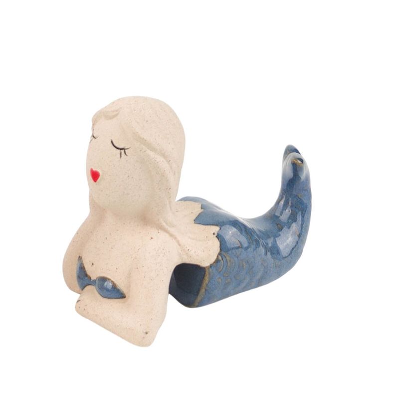 Mermaid Pot Hanger Blue 9cm