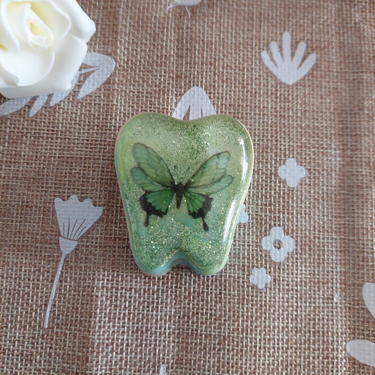 Vintage look Butterfly Tooth Fairy Box