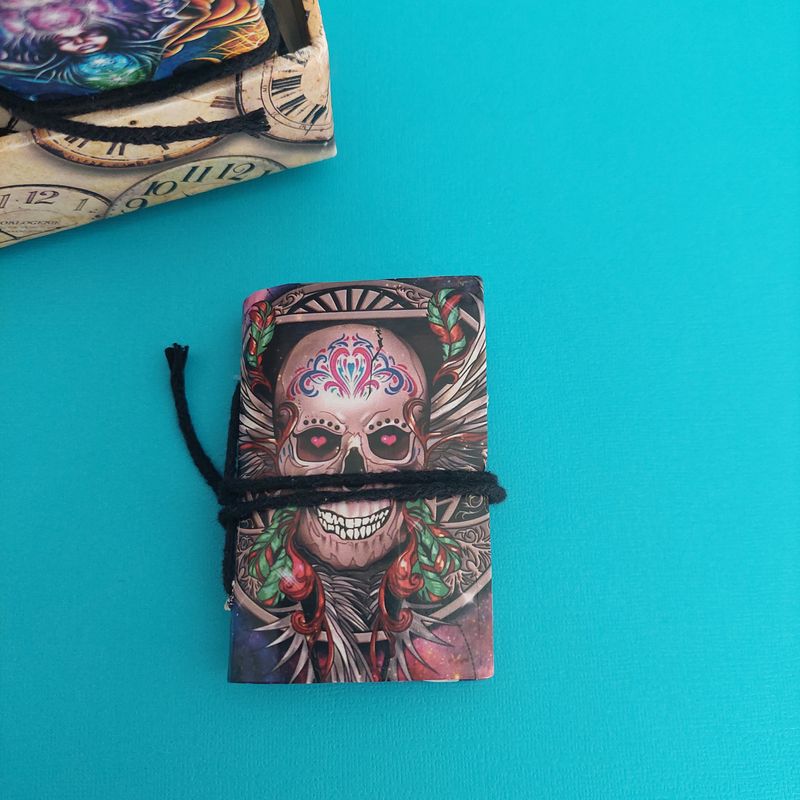 Skull Mini Journal