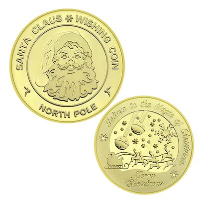 Santa Wishing Coin
