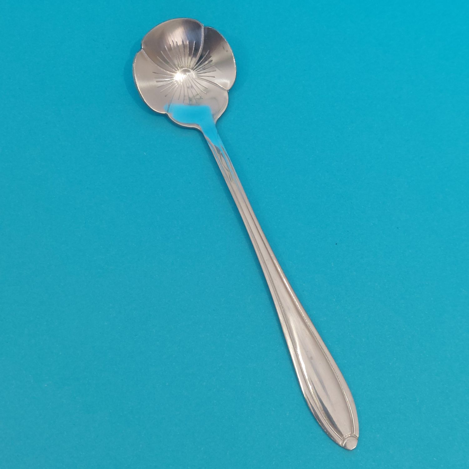Silver Plate Petal Spoon Silver Plate Petal Spoon