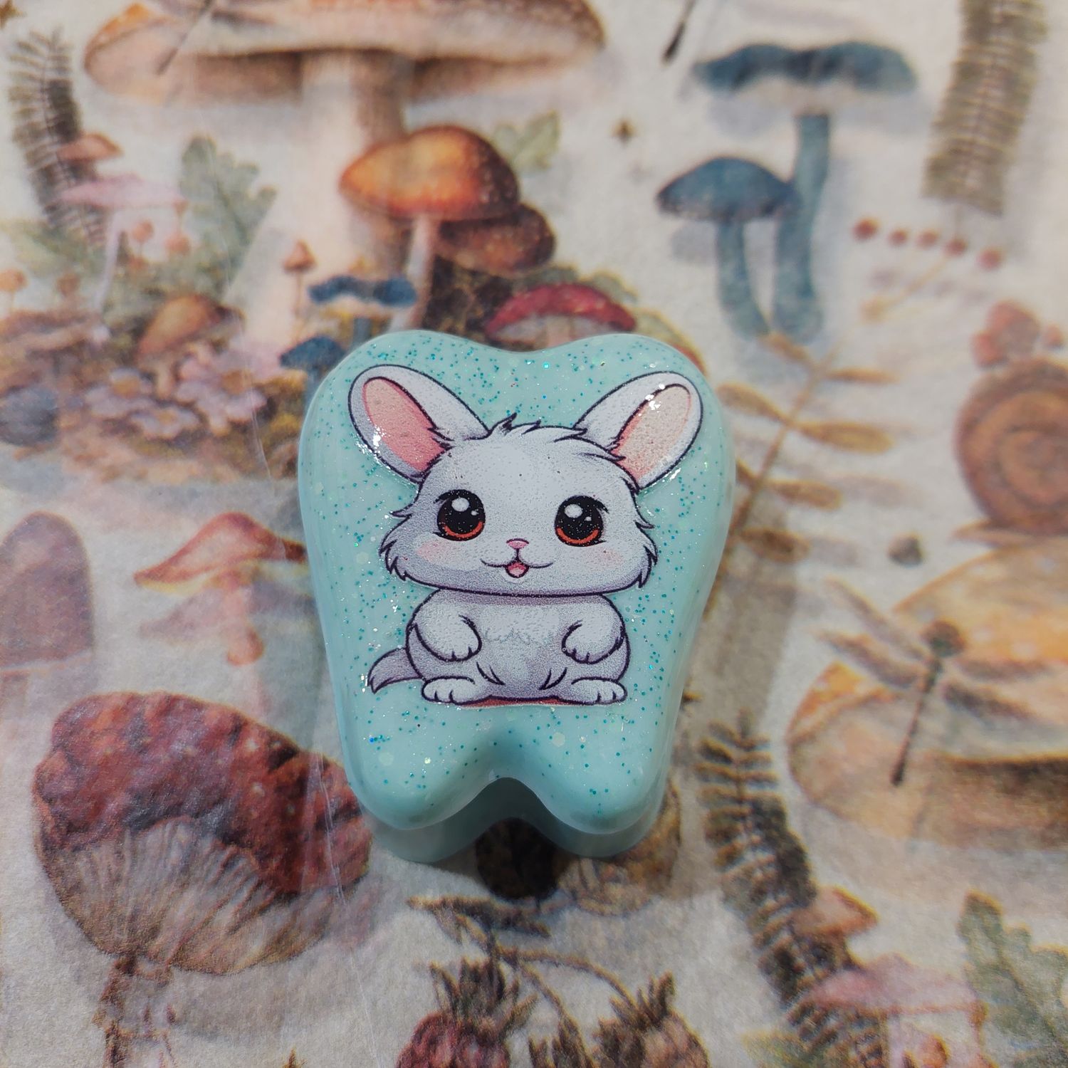 Rabbit Pig Tooth Fairy Box - Glow in the Dark