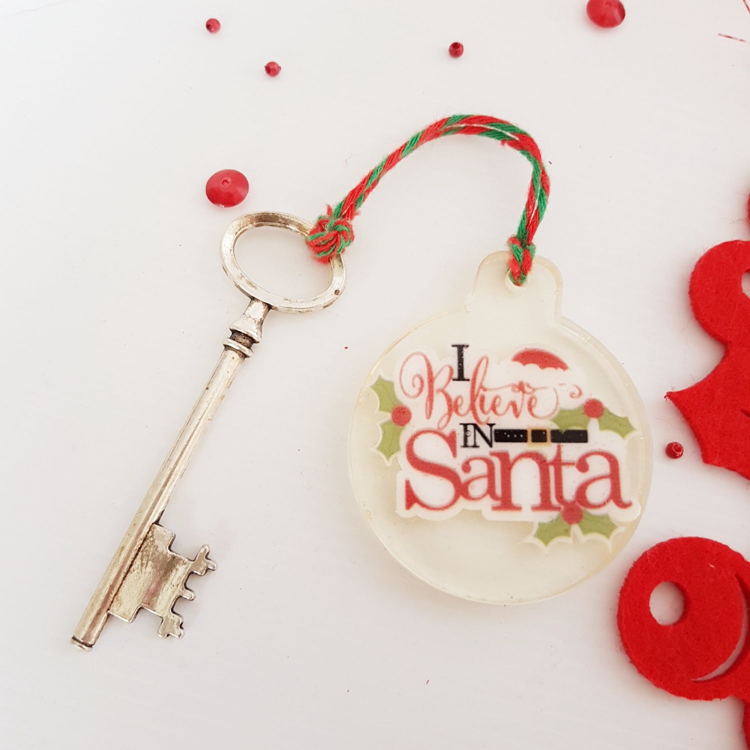 Santa's Magic Key Ornament