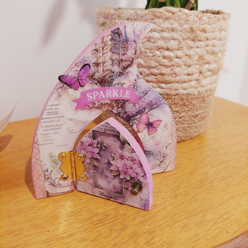 Wooden Opening Fairy Door