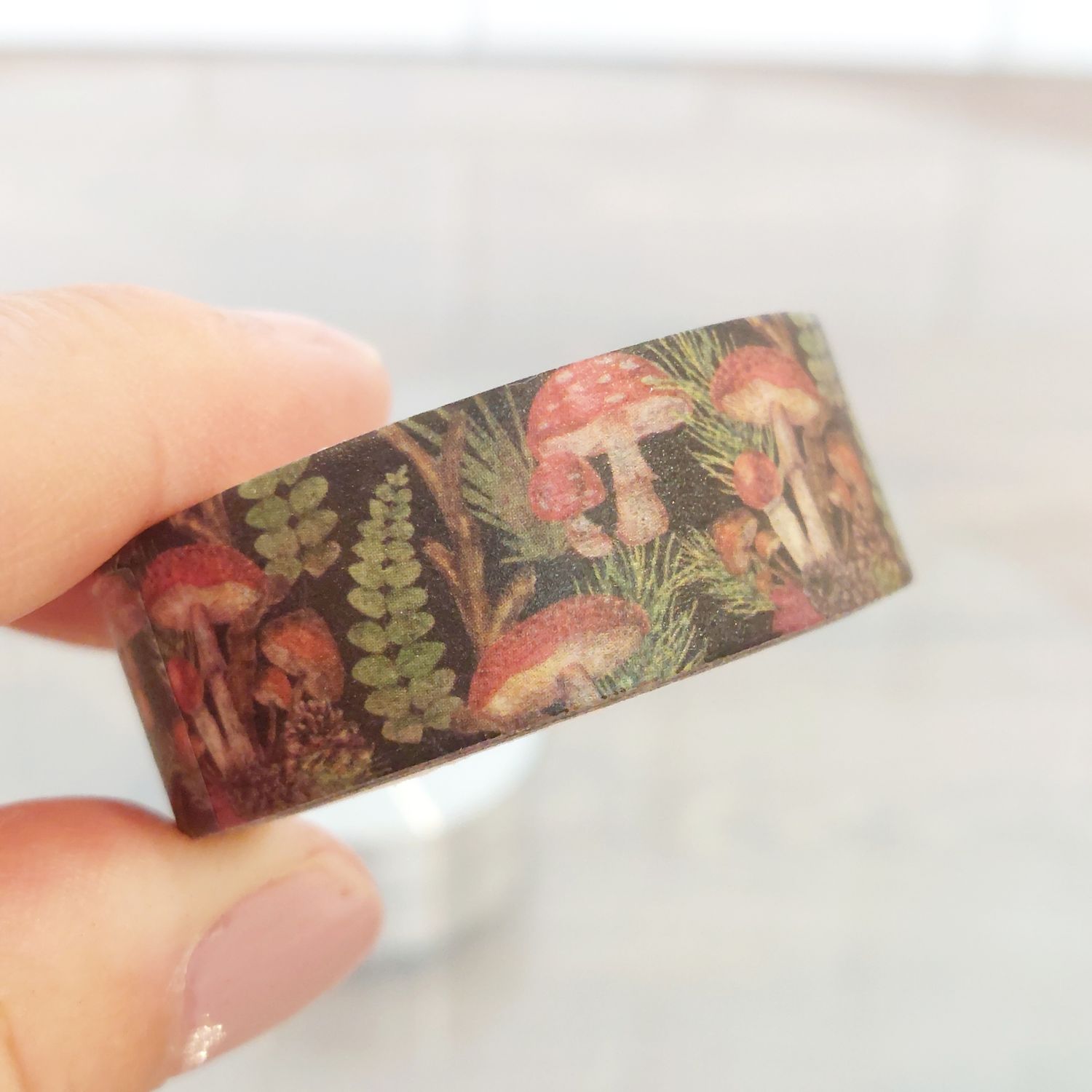 Washi Tape - Mushroom Fern