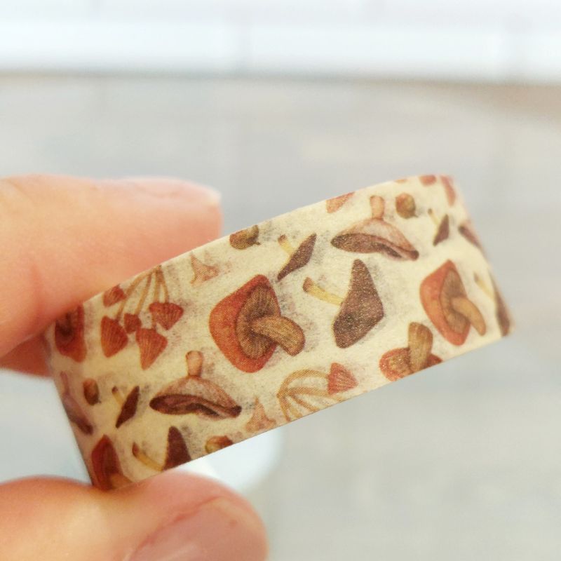 Washi Tape - Mushroom