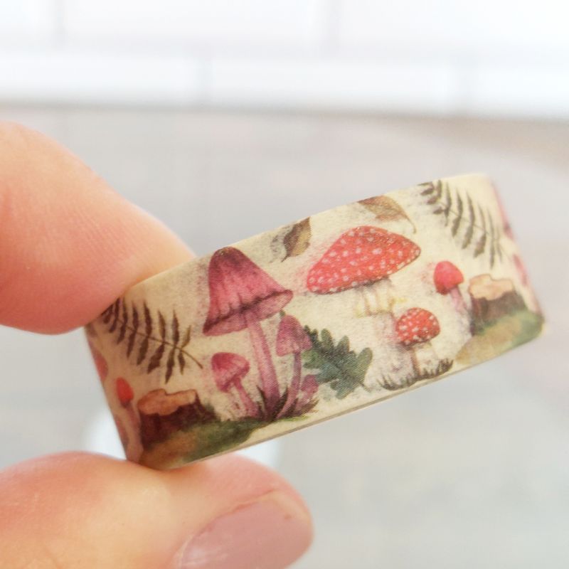 Washi Tape - Mushroom