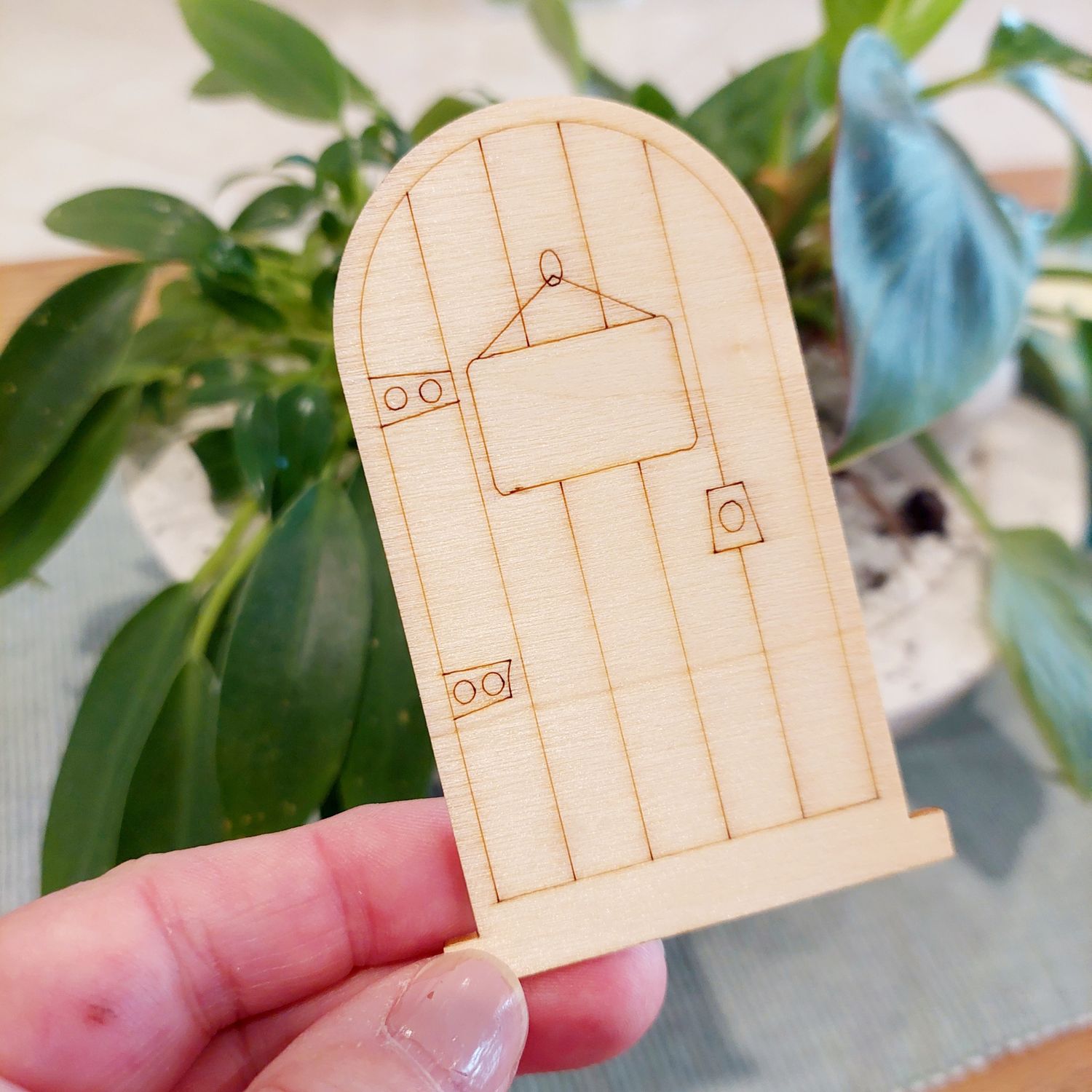 Small Wooden Fairy Door