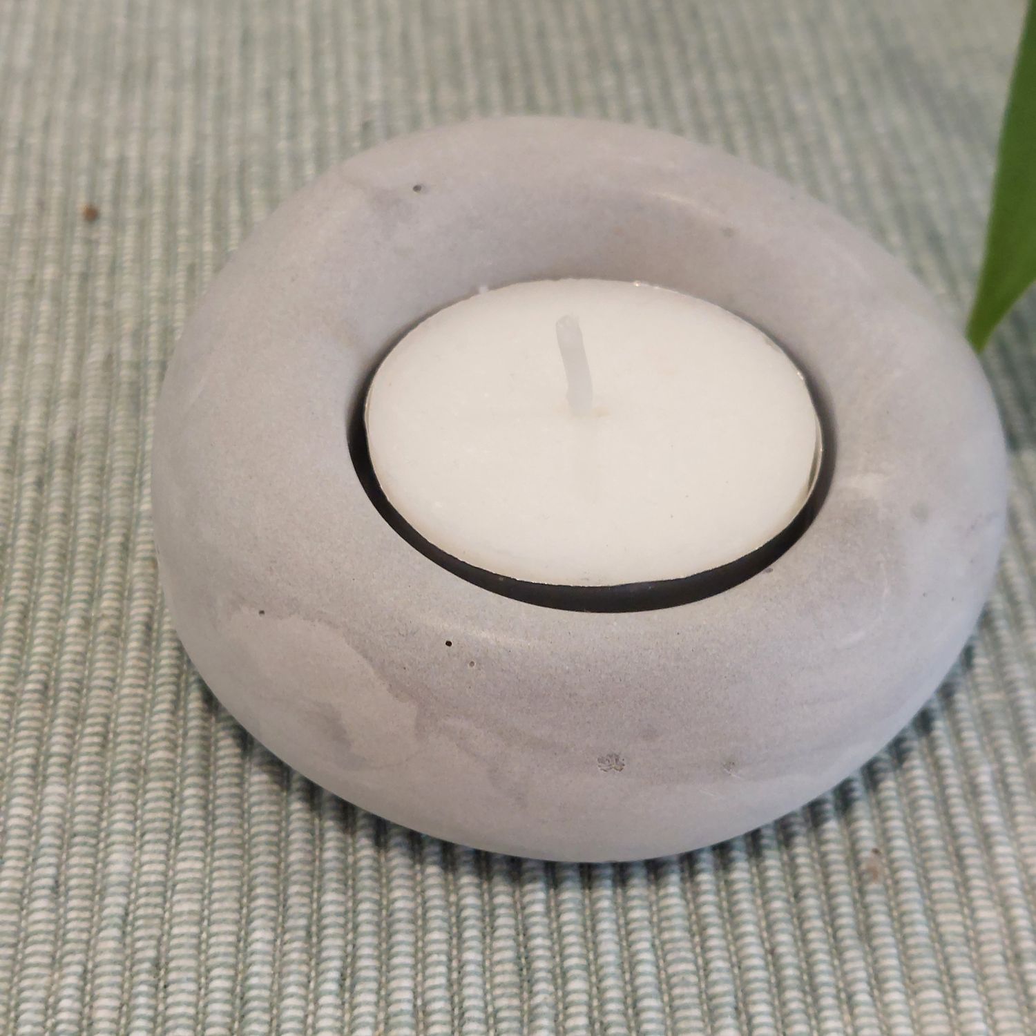 Stone Look Tea Light Holder
