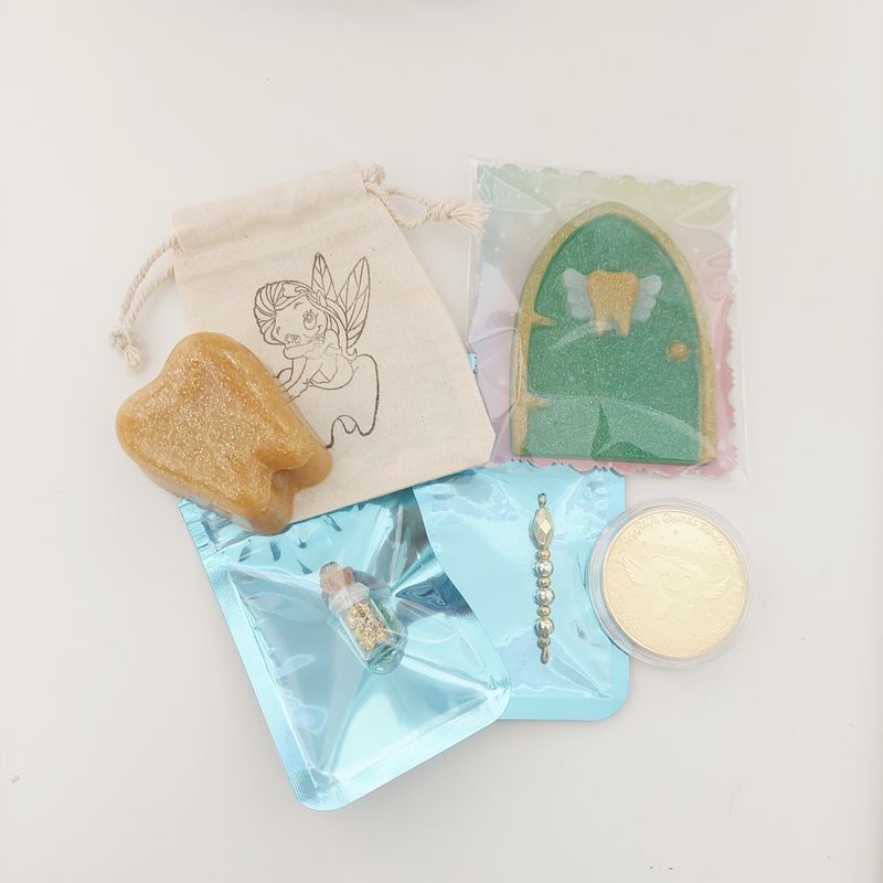 Green and Gold Tooth Fairy Bundle