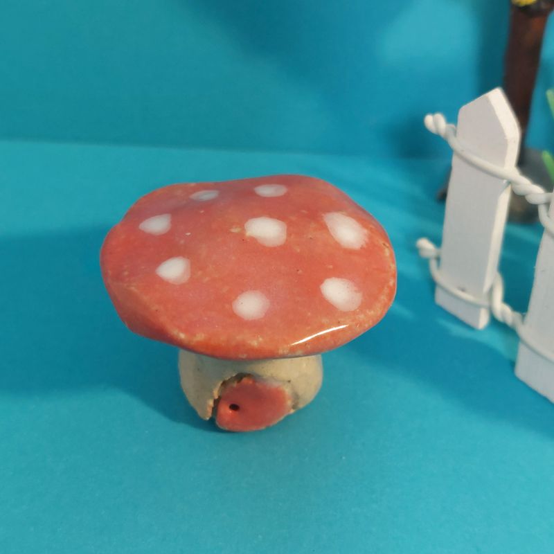 Mini Ceramic Mushrooms