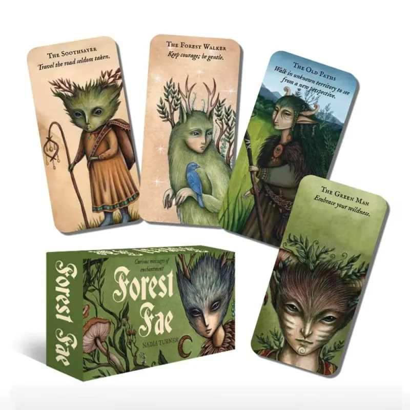 Forest Fae Messages - Mini Affirmation Cards