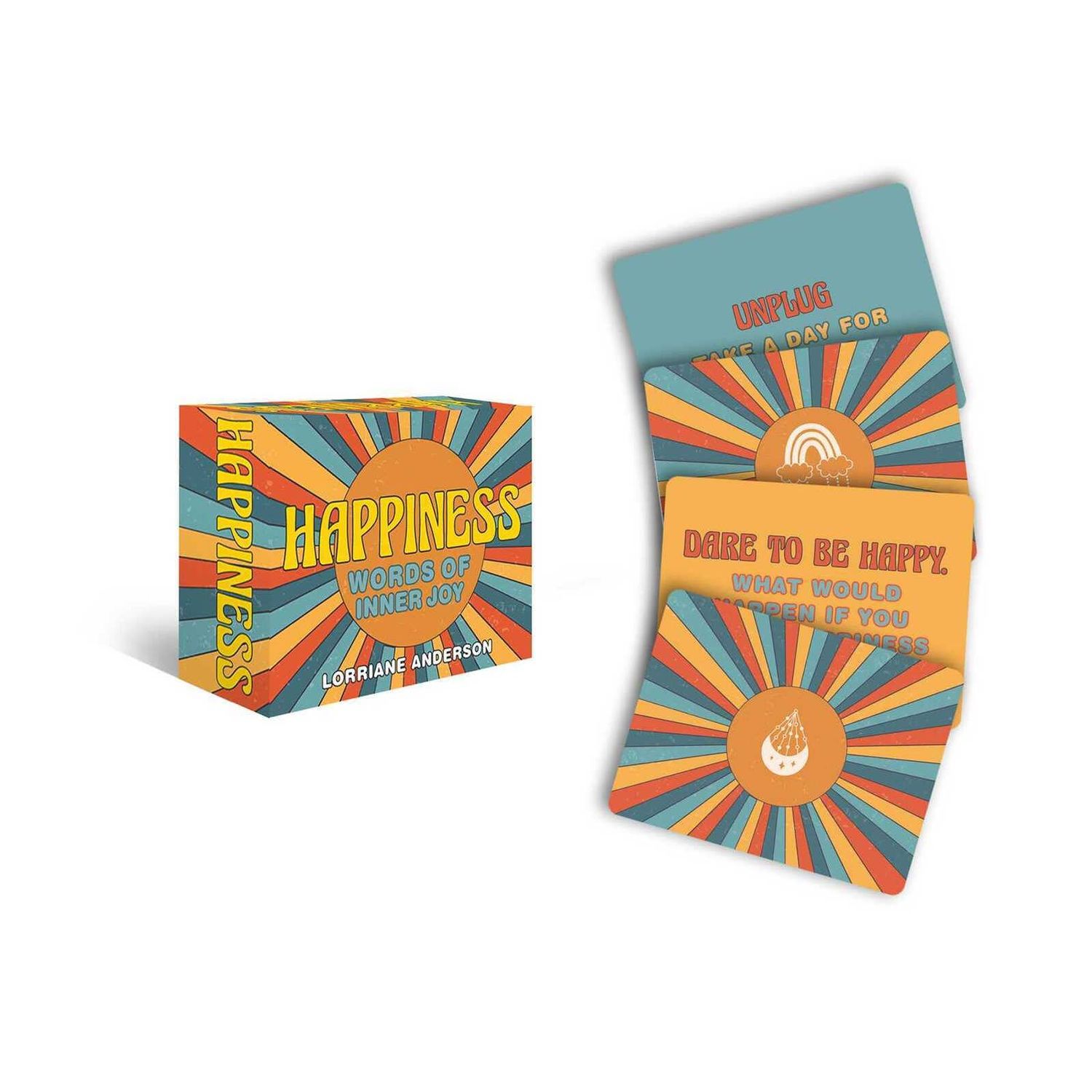 Happiness Words of Inner Joy Affirmation cards - Mini