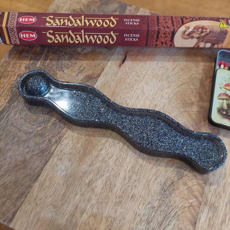 ​Resin Incense Stick Holder - Curve