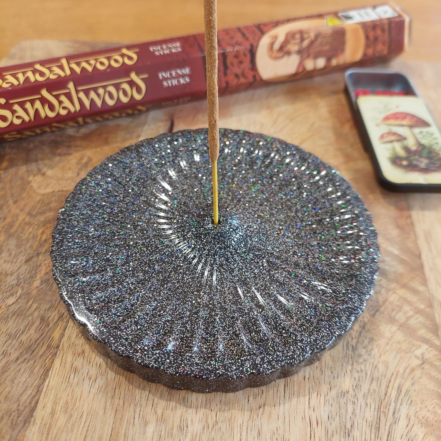​Resin Incense Stick Holder - Large Round