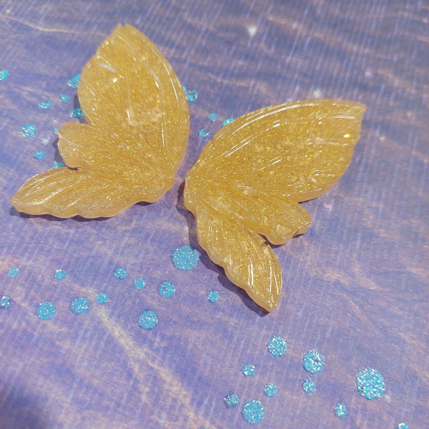 Fairy Wings Gold- Round