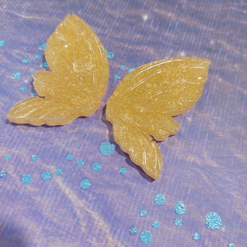 Fairy Wings Gold- Round