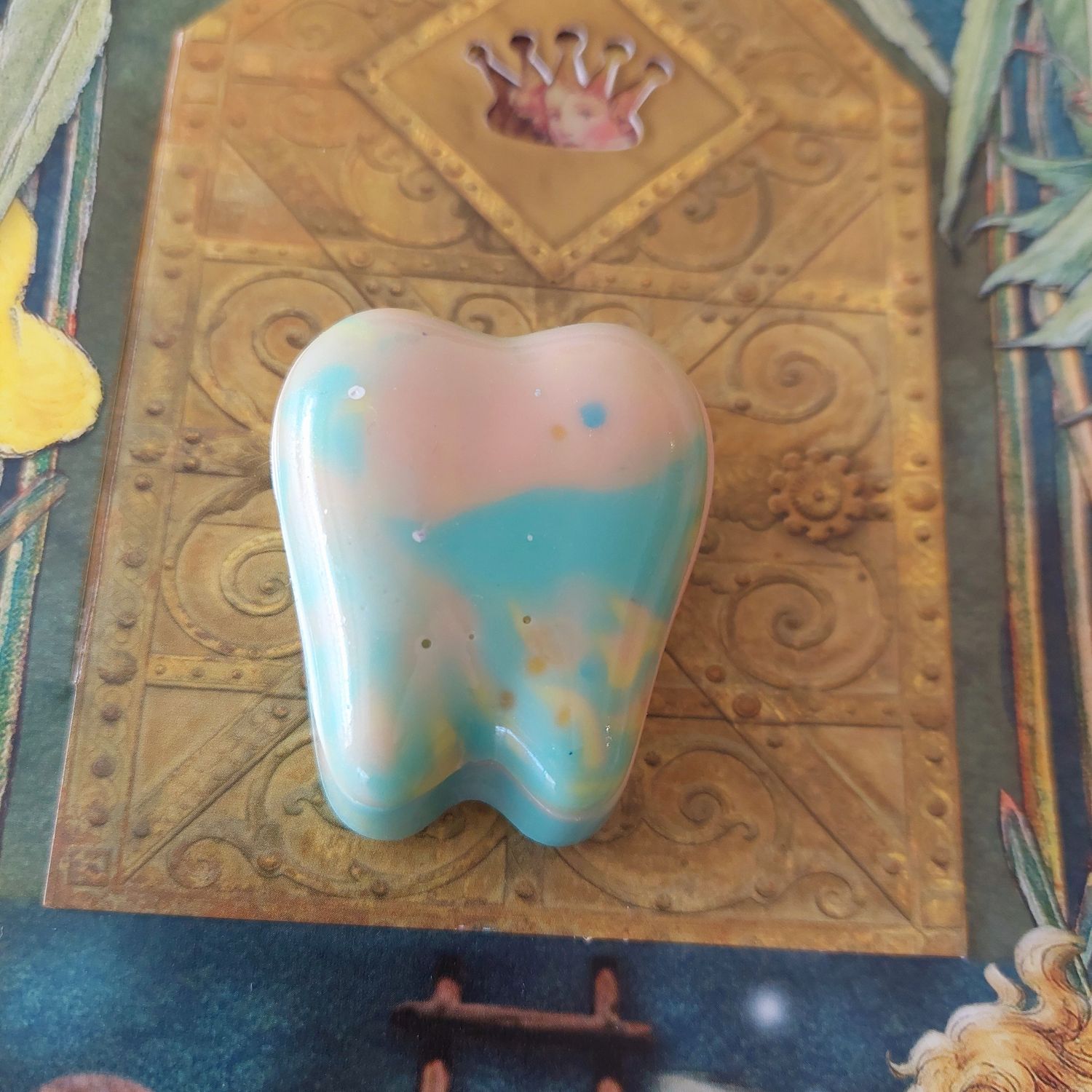 Tooth Fairy Box - Pastel swirl