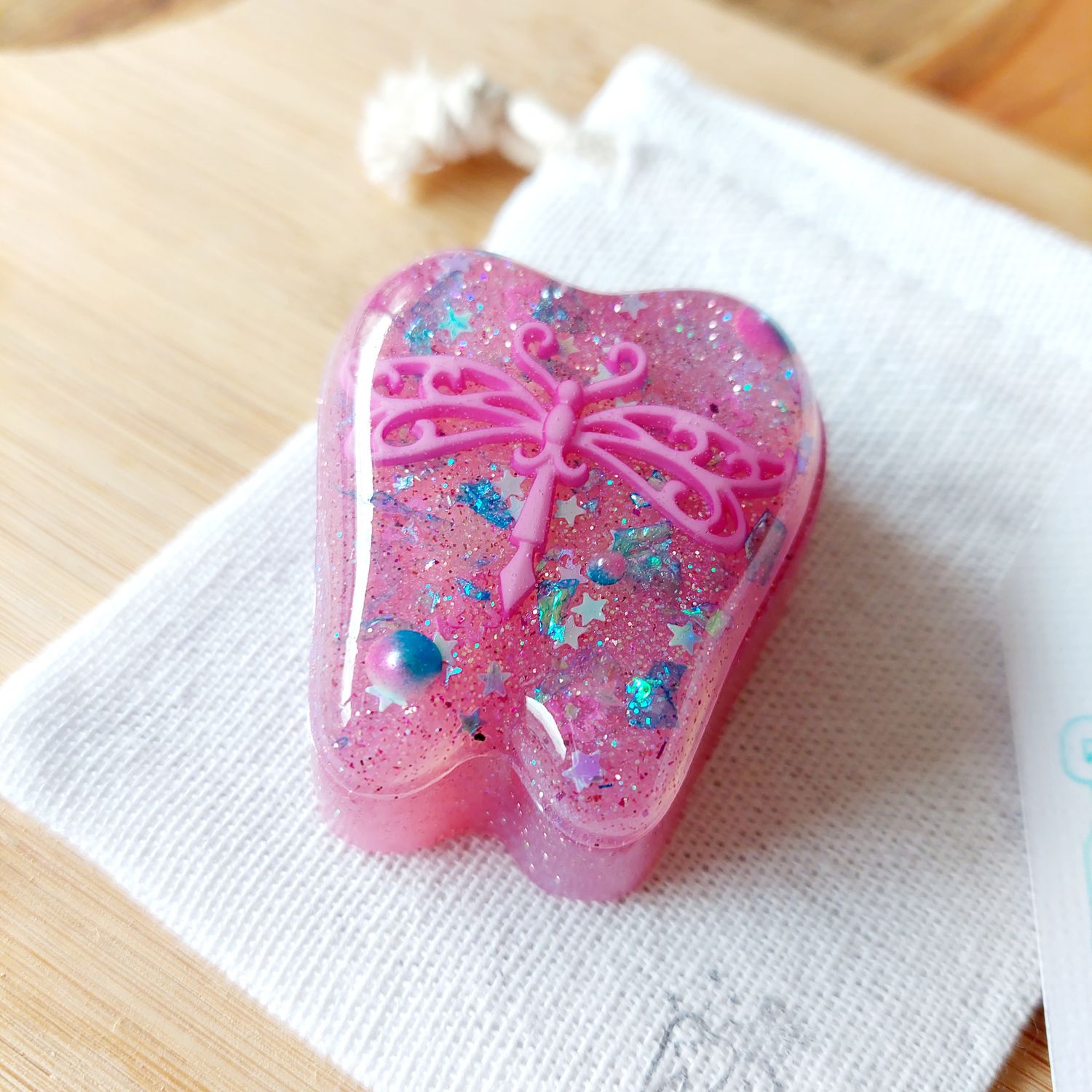 Tooth Fairy Box - Dragonfly Pink