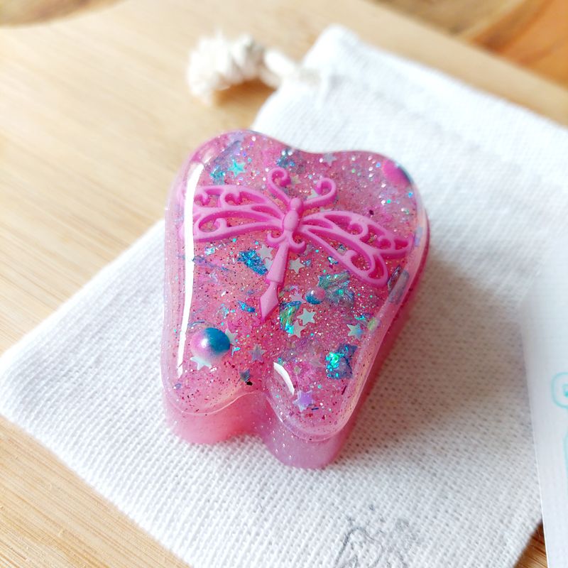 Tooth Fairy Box - Dragonfly Pink