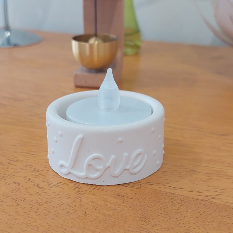 Tea Light Holder - Love