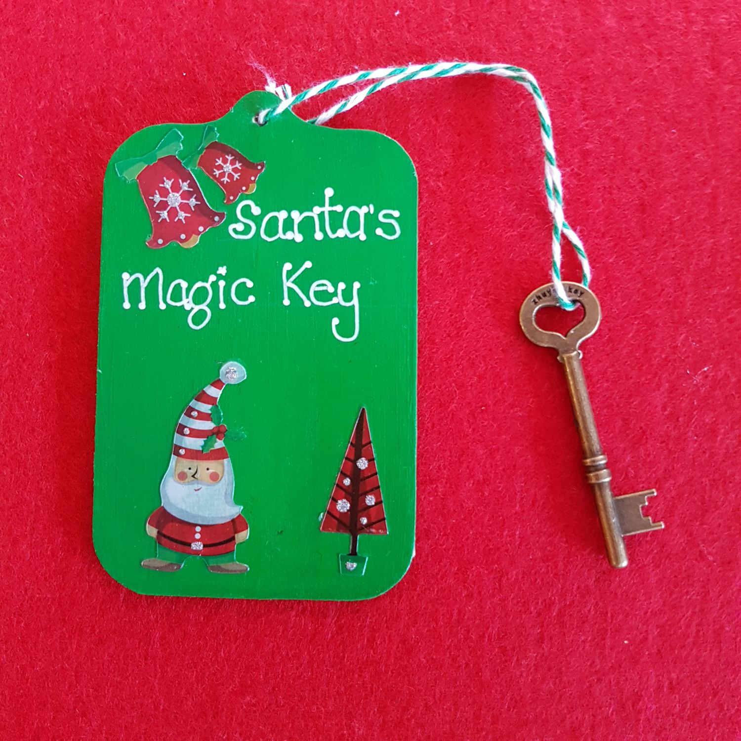 Magic Santa Key - Green