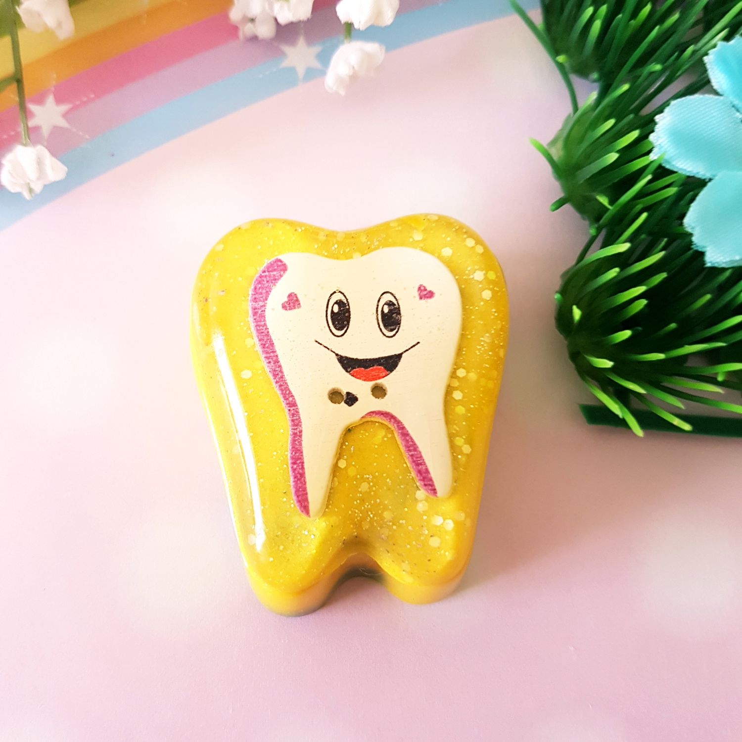 Tooth Fairy Box - Yellow Tooth