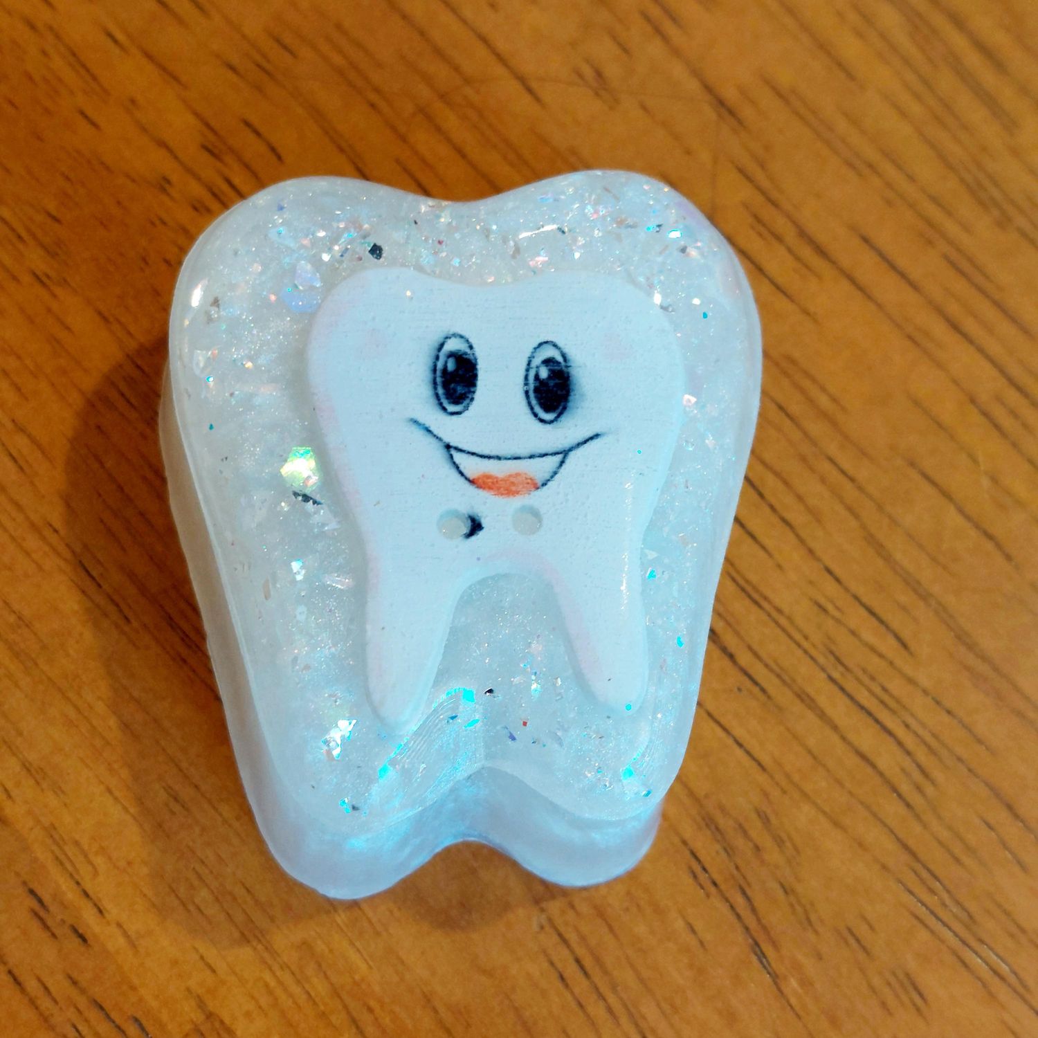 Tooth Fairy Box - White Tooth - Slight Imperfection