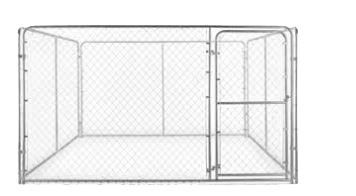 Kennel Panel 6X10 9Gauge w/ Door