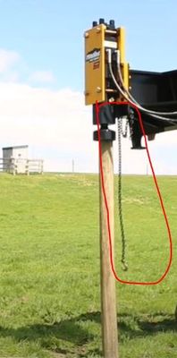 MO 7' PLUMB CHAIN W/ HOOK