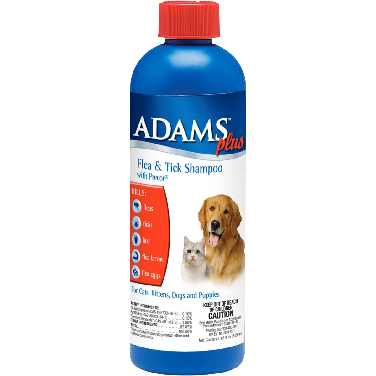 Adams Plus Flea &amp; Tick Shampoo