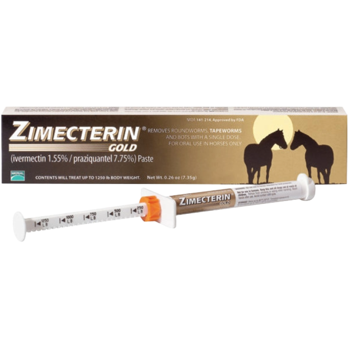 Zimecterin Gold Wormer Paste