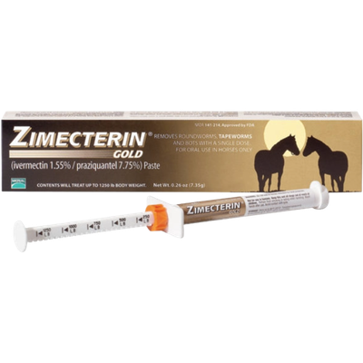 Zimecterin Gold Wormer Paste