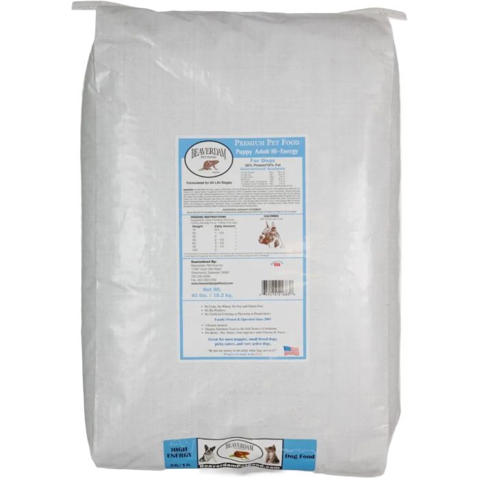 Beaverdam Puppy Starter 26/18