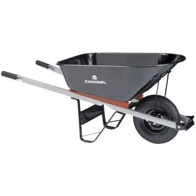 6 CF Steel Wheelbarrow Knob Tire