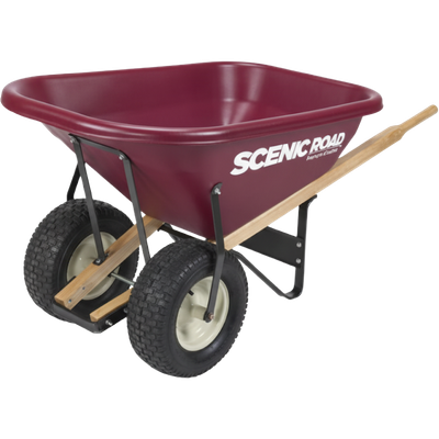 Dual Wheel Wheelbarrow