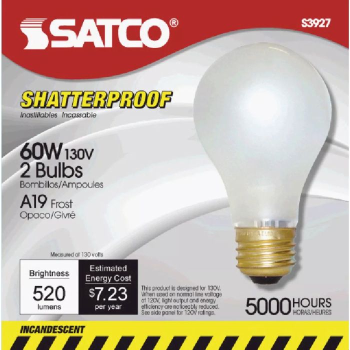 Heater Bulb Shatterproof (Pair)