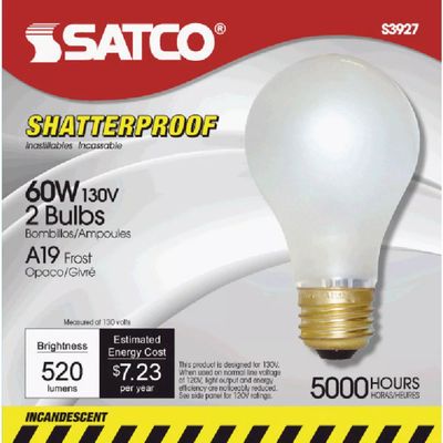 Heater Bulb Shatterproof (Pair)