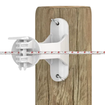 5" HD Wood Post Pinlock Offset Insulator Pk of 20