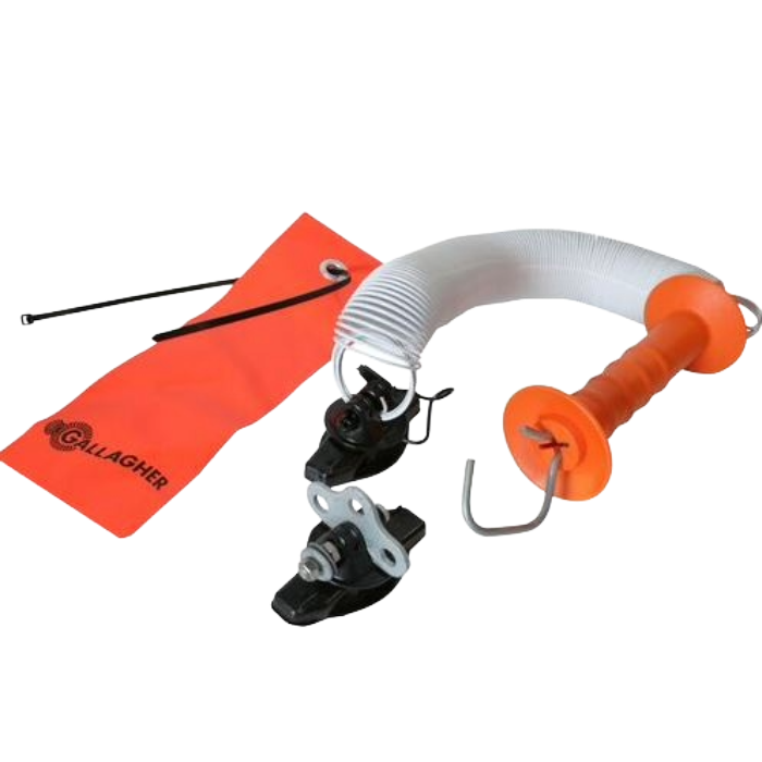 Electric High Visibility Spring Gate