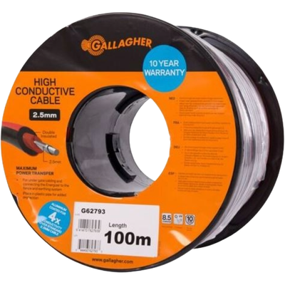 Gallagher High Conductive Cable (Under Gate)