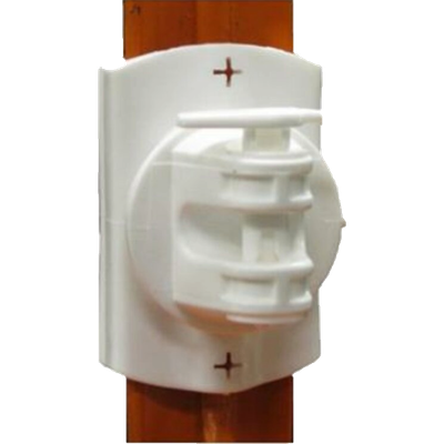 Wood &amp; T Post Pinlock Insulator - Pk of 25