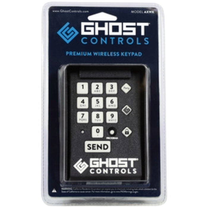 Ghost Controls Wireless Keypad