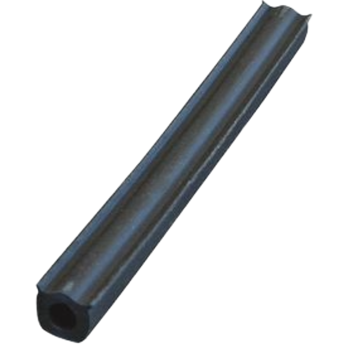 6" Flat Back Tube Insulator - Finned - Pk of 200