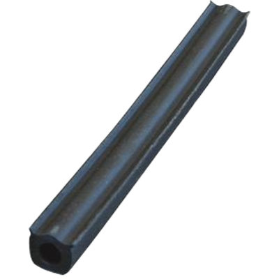 6" Flat Back Tube Insulator - Finned - Pk of 200