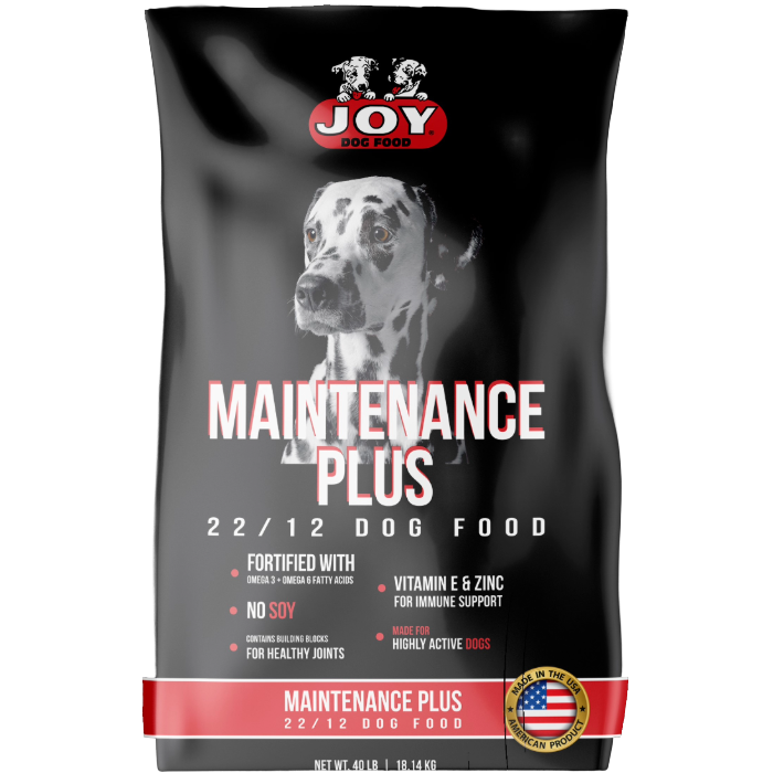 Joy Dog Food-Maintenance Plus 22/12-40lbs