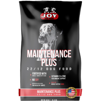 Joy Dog Food-Maintenance Plus 22/12-40lbs